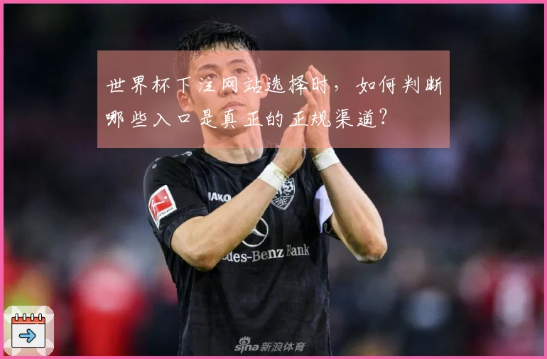 世界杯下注网站选择时，如何判断哪些入口是真正的正规渠道？