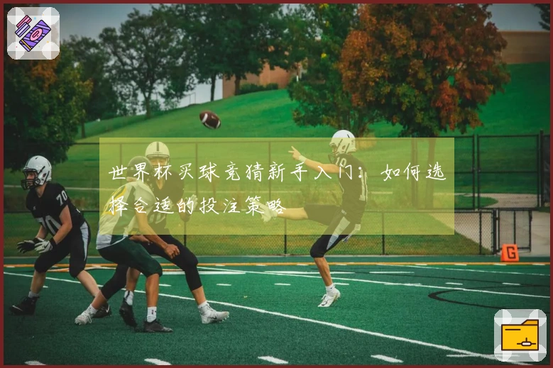 世界杯买球竞猜新手入门:如何选择合适的投注策略